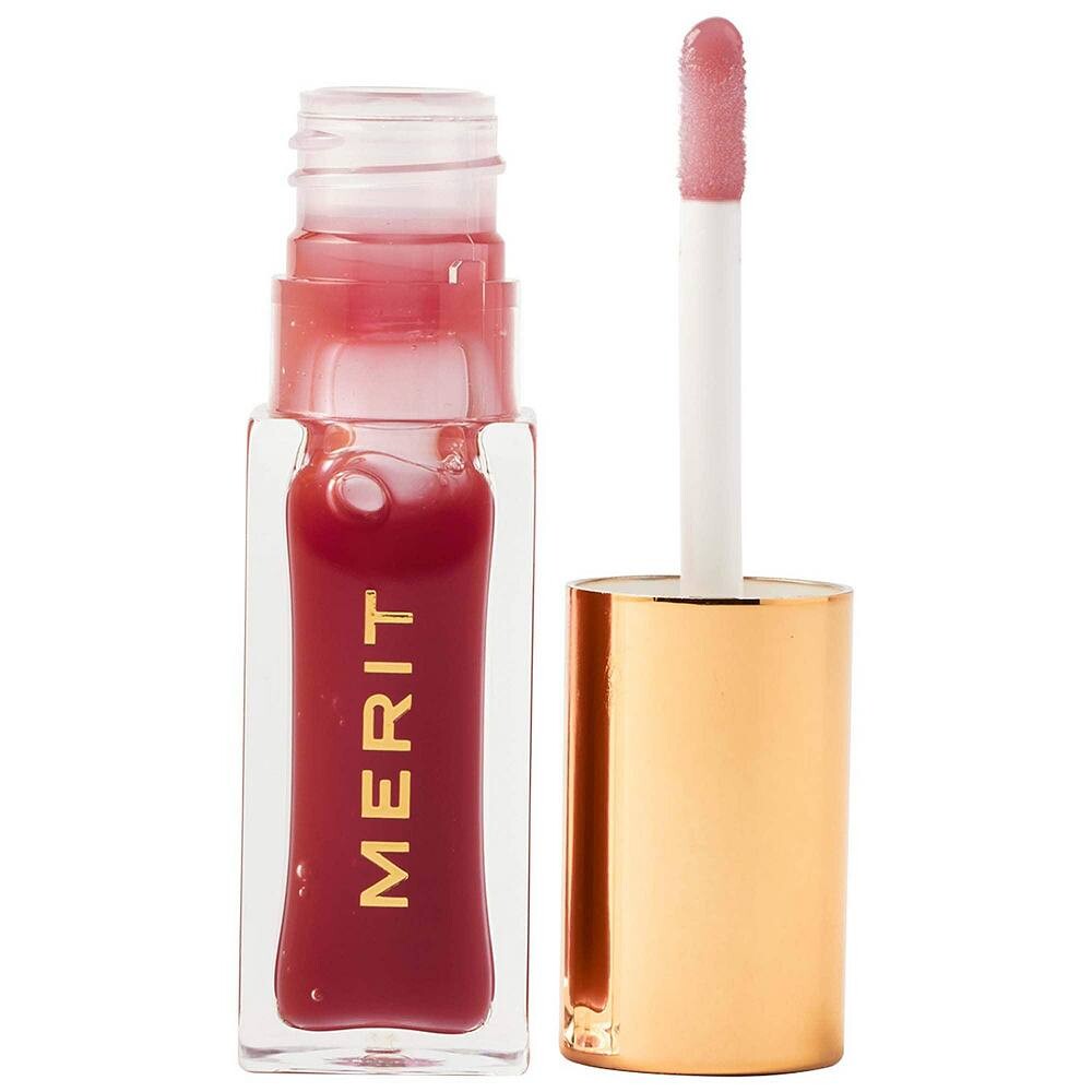 

Прозрачное тонированное масло для губ MERIT Shade Slick Gelee, цвет Mapleton