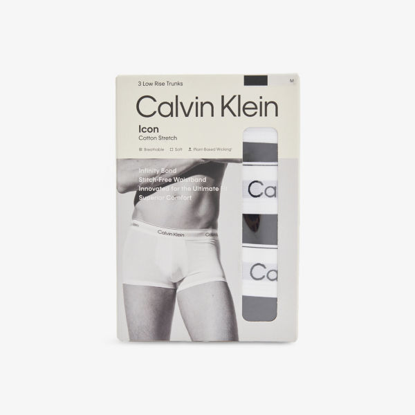 

Трусы эластичные Calvin Klein Icon, 3 пары