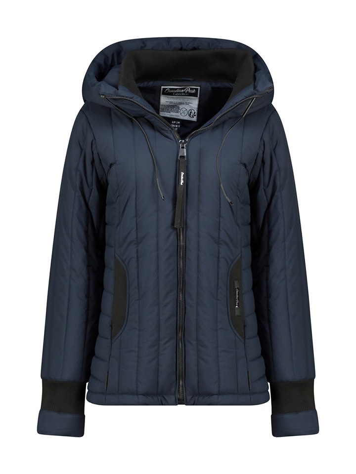 

Canadian Peak Стеганая куртка "Bitiaeak" темно-синего цвета