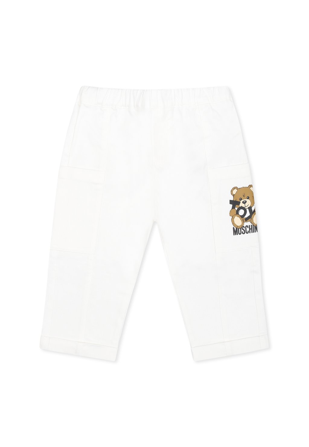 

Мешковатые джинсы TROUSERS MOSCHINO, белый