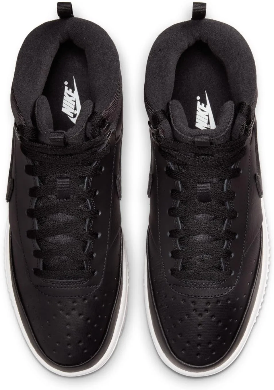 Мужские кроссовки Nike Court Vision Mid NN, черный — фото 4