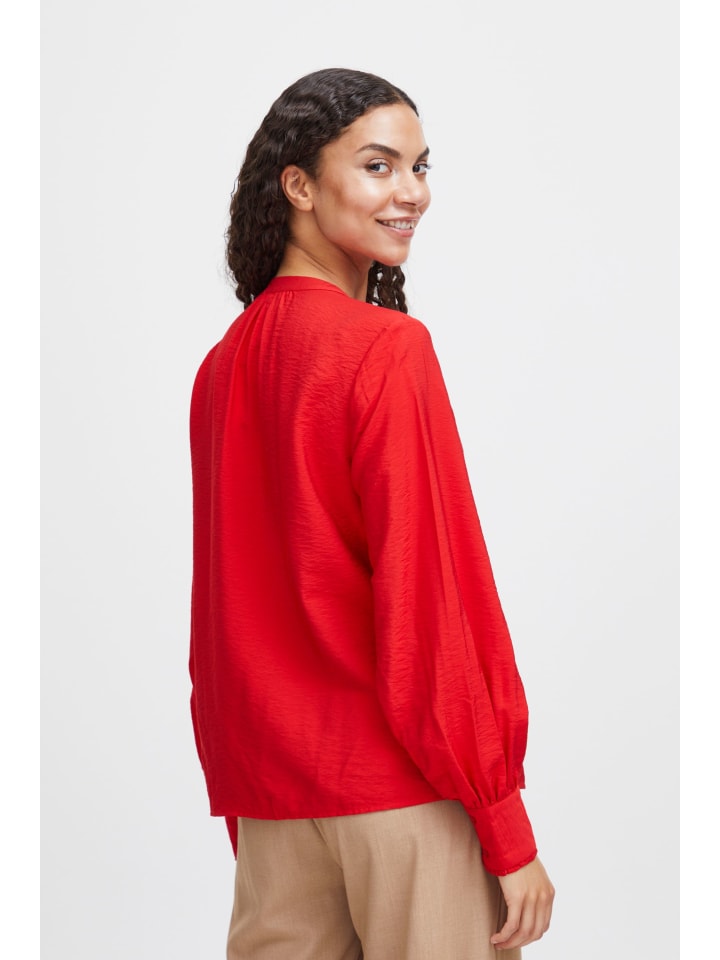 

B. young Рубашка BYILANO - легкая тканая, стандартный крой, цвет «Ягоды годжи»