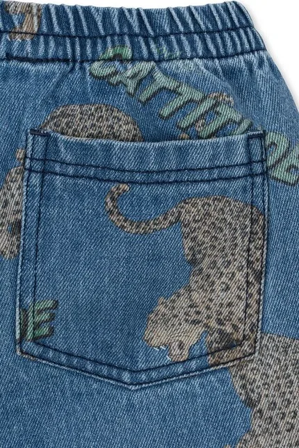 Джинсы из комфортного денима MAGOT PANTS Konges Sløjd, синий — фото 3