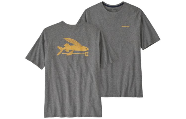 

Футболка Patagonia Responsibili Tee, мужская, текстура моря, цвет Tidepool Blue