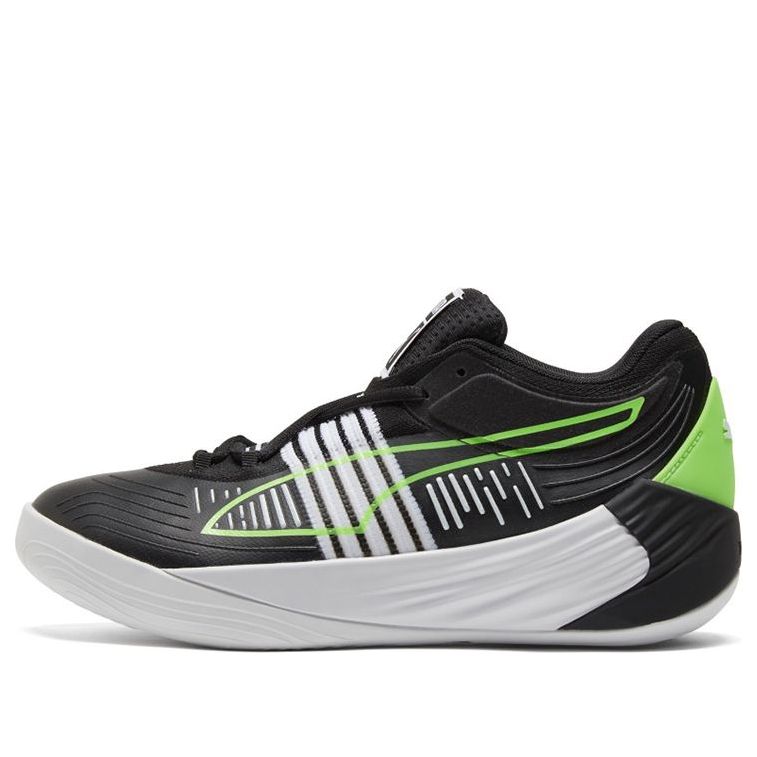 

Кроссовки PUMA Fusion Nitro 'Black Green Glare' 195587-01, зеленый