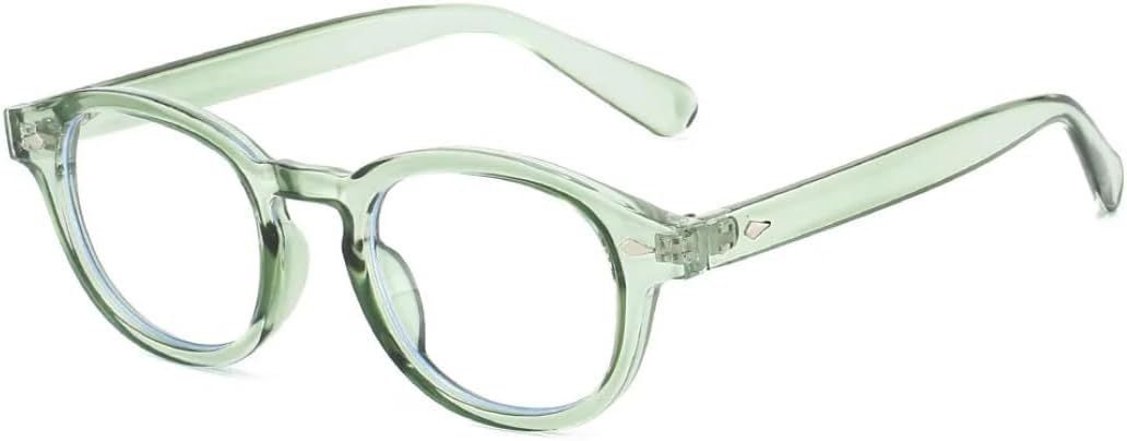 

Солнцезащитные очки с защитой UV400 | Круглая оправа, линзы конфетного цвета | Для женщин и мужчин, для занятий спортом на открытом воздухе и вождения DSVIGF, Green and White