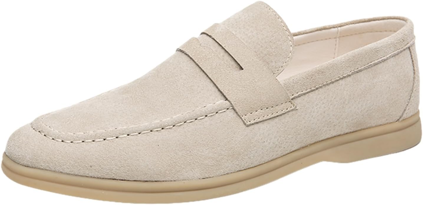 

Мужские ретро классические деловые кожаные лоферы с пенни, слипоны, легкие плоские обувь и прогулок Zzyyzzyy, белый