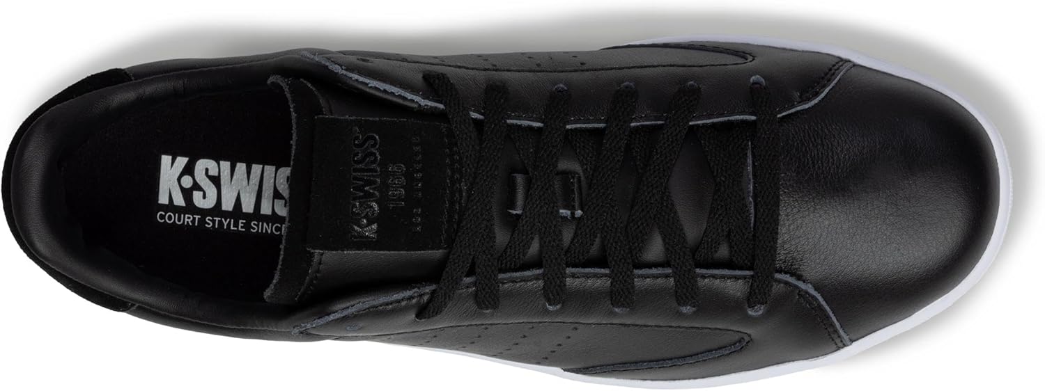 Мужские низкие кроссовки K-Swiss, белый/черный — фото 2