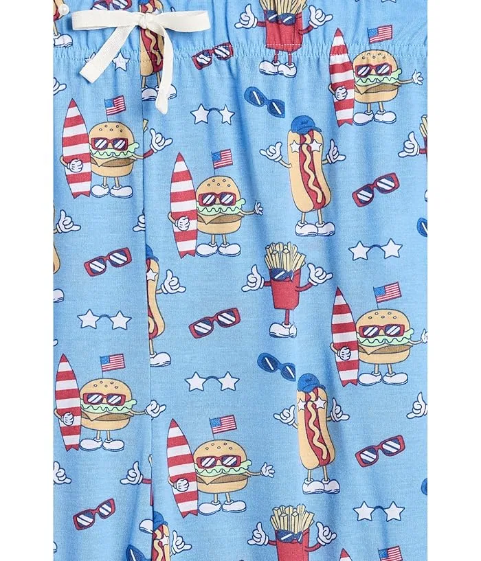 Пижамные штаны Poly Knit Sleep Pants Vineyard Vines Kids, Cookout Fun — фото 3