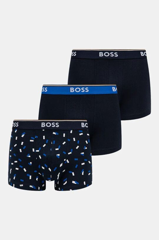 

Комплект из трех боксеров Boss, темно-синий