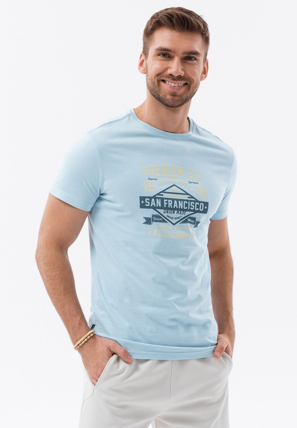 

Футболка с принтом Ombre, цвет light blue