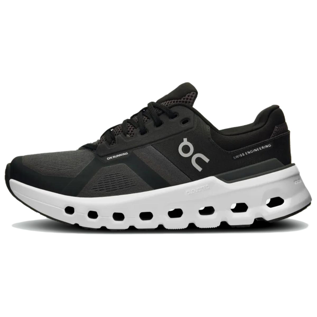On Женские кроссовки Cloudrunner 2 Wide 'Eclipse Black' — чёрные, цвет Black