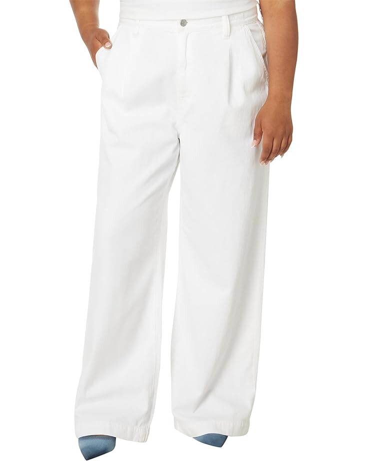 

Джинсы Madewell The Harlow Wide-Leg in Tile White: Airy Denim Edition, цвет Tile White
