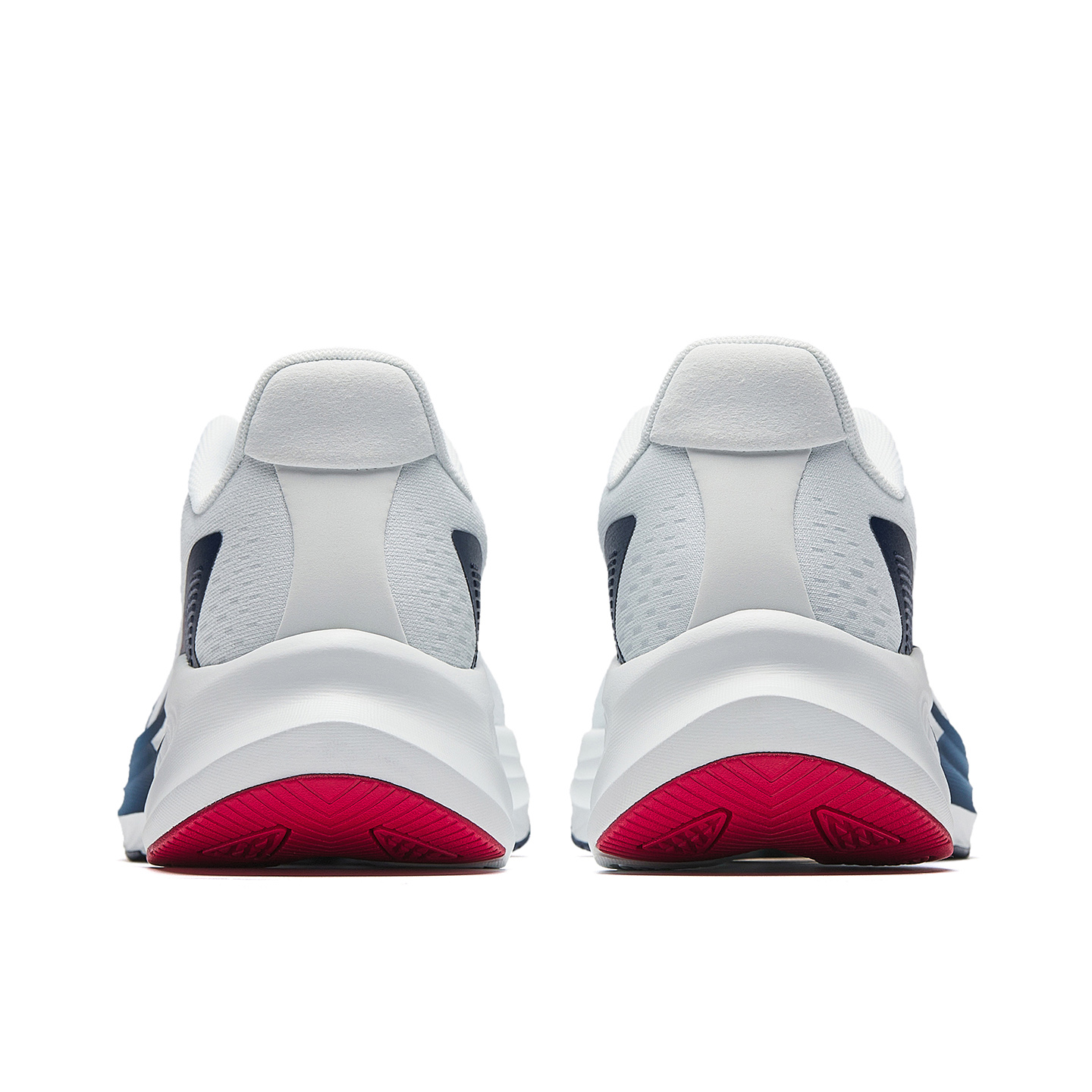 ANTA Амортизирующие износостойкие низкие кеды для бега мужские Grass White Gray Night Blue - Grass White Gray/Night Blue-1, цвет Grass White Gray/Night Blue-1 — фото 4