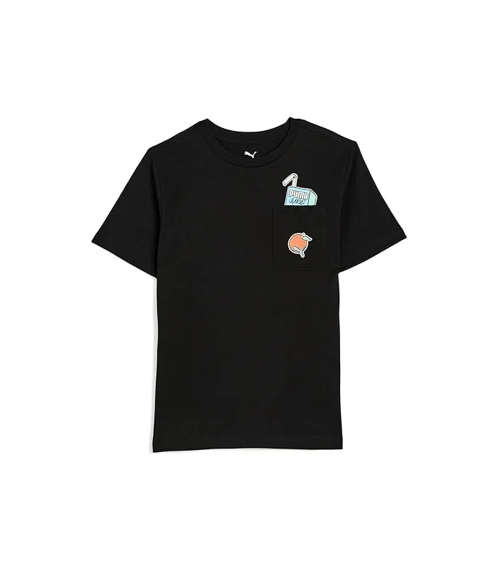 Футболка с карманом Beach Club PUMA Kids, Black
