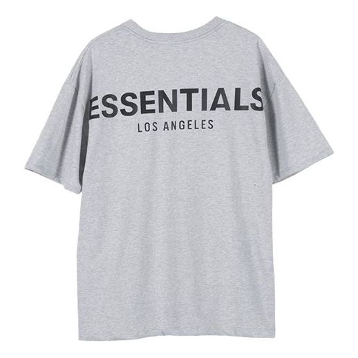 

Футболка Fear of God Essentials LA Short Sleeve T-Shirt 'Grey' FOG-SS20-006, серый