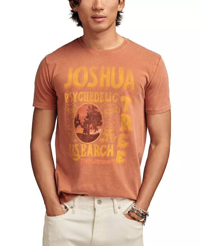 

Мужские футболки Joshua Tree Research Lucky Brand, коричневый