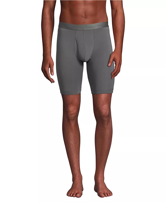 

Мужские удлиненные боксеры Flex Performance, 3 шт Lands' End, серый
