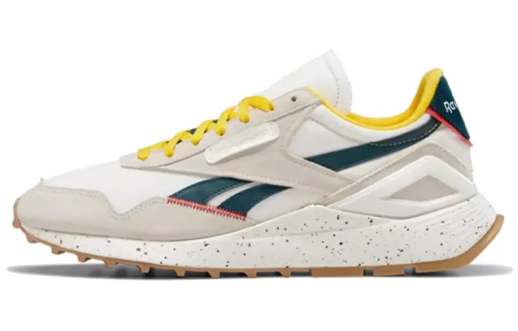 

Кроссовки Reebok Classic Leather Legacy AZ Unisex, белый/зеленый/желтый