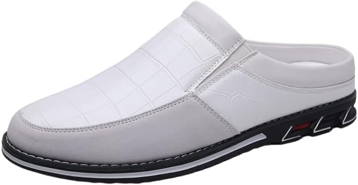 

Мужские стильные слипоны, Удобная повседневная обувь, Прочная резиновая подошва, Для офиса и повседневного ношения, Подходит для любого сезона, Стильный двухцветный дизайн коричневый и черный Hhhchpm