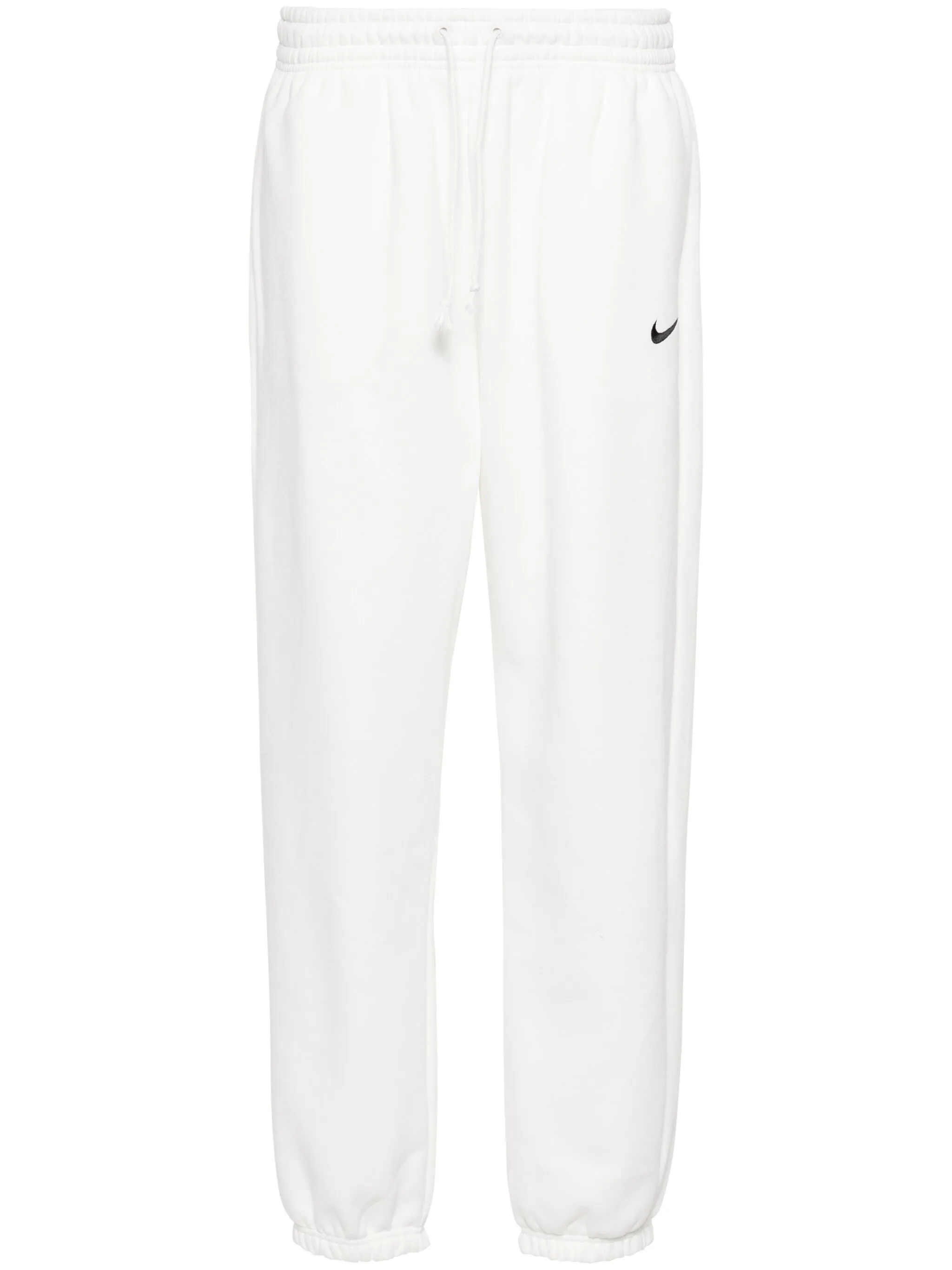 

Спортивные брюки с кулиской и вышивкой Swoosh Nike, белый