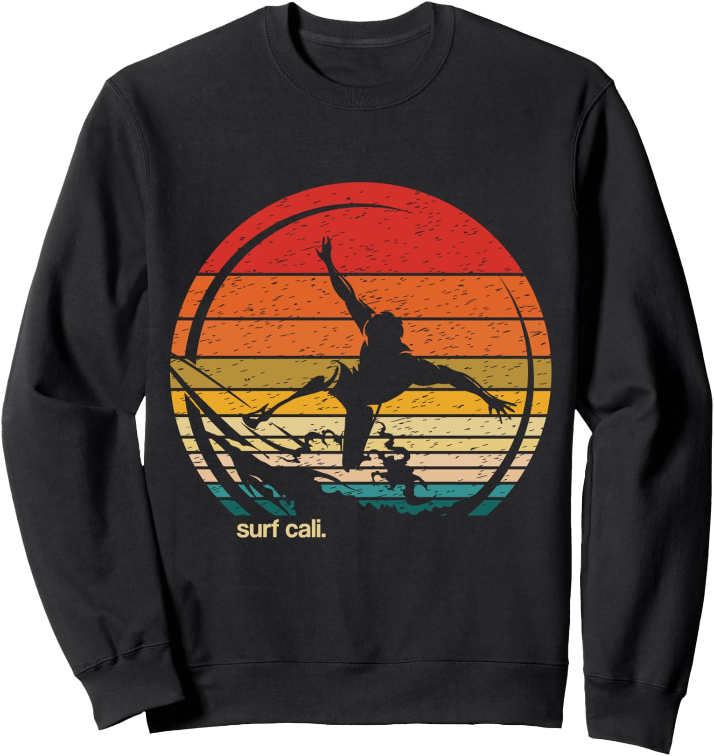 

Толстовка Surf Cali California Retro Surfing, черная California Republic Shirts California Republic Shirts