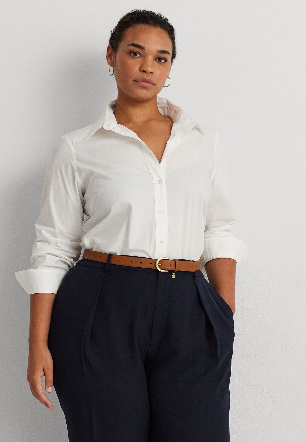 

Рубашка JAMELKO LONG SLEEVE SHIRT Lauren Ralph Lauren Woman, белый