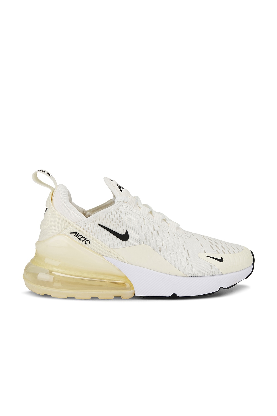 Кроссовки Air Max 270 Nike, Sail, Black, Coconut Milk, & Pale Ivory
