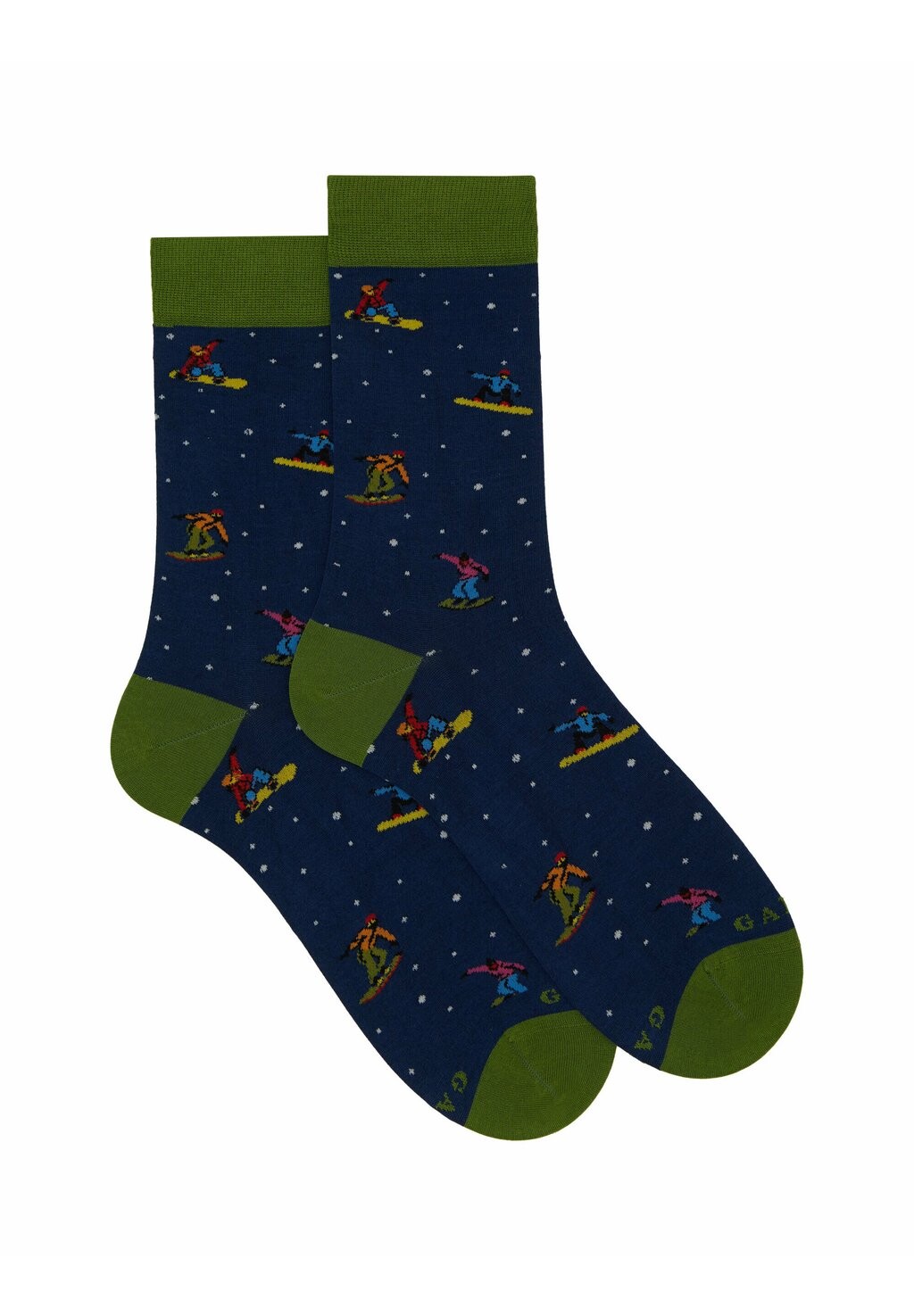 

Носки SHORT WITH SNOWBOARD MOTIF Gallo, синий