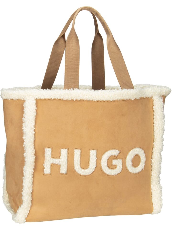 

Шоппер HUGO Shopper Becky Tote-SFFUR 50529375, цвет Open Beige