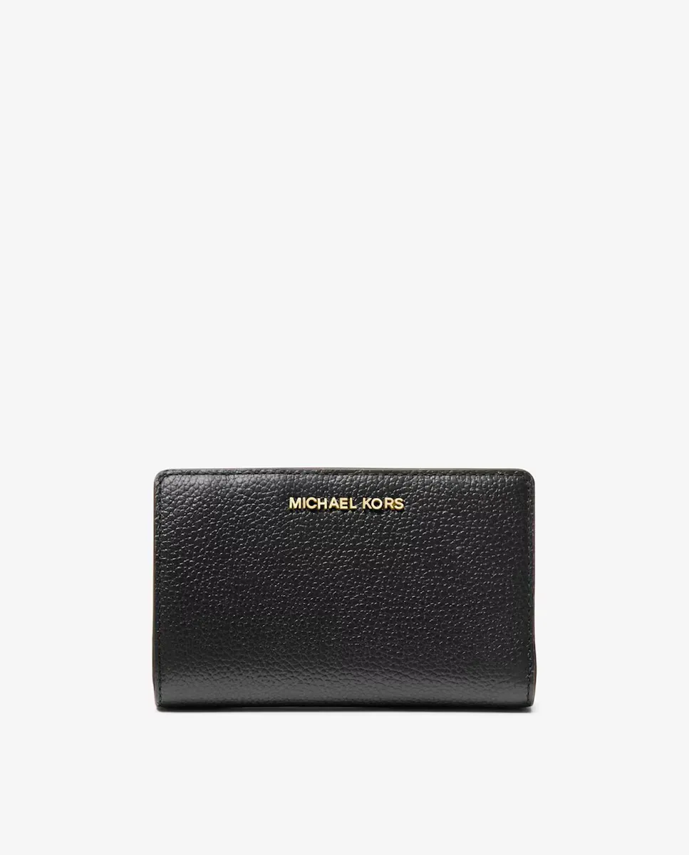 

Женский кошелек из зерненой кожи Michael Michael Kors, черный