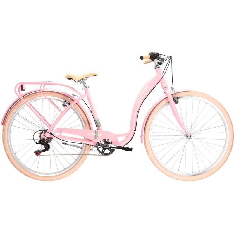 

Женский велосипед Kross Le Grand Lille 2 Pink/Grey 28