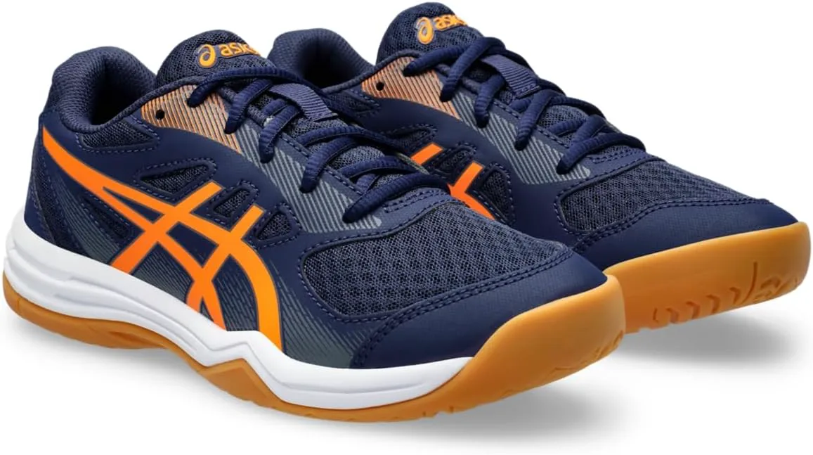 Детские волейбольные кроссовки ASICS Upcourt, оранжевый — фото 3