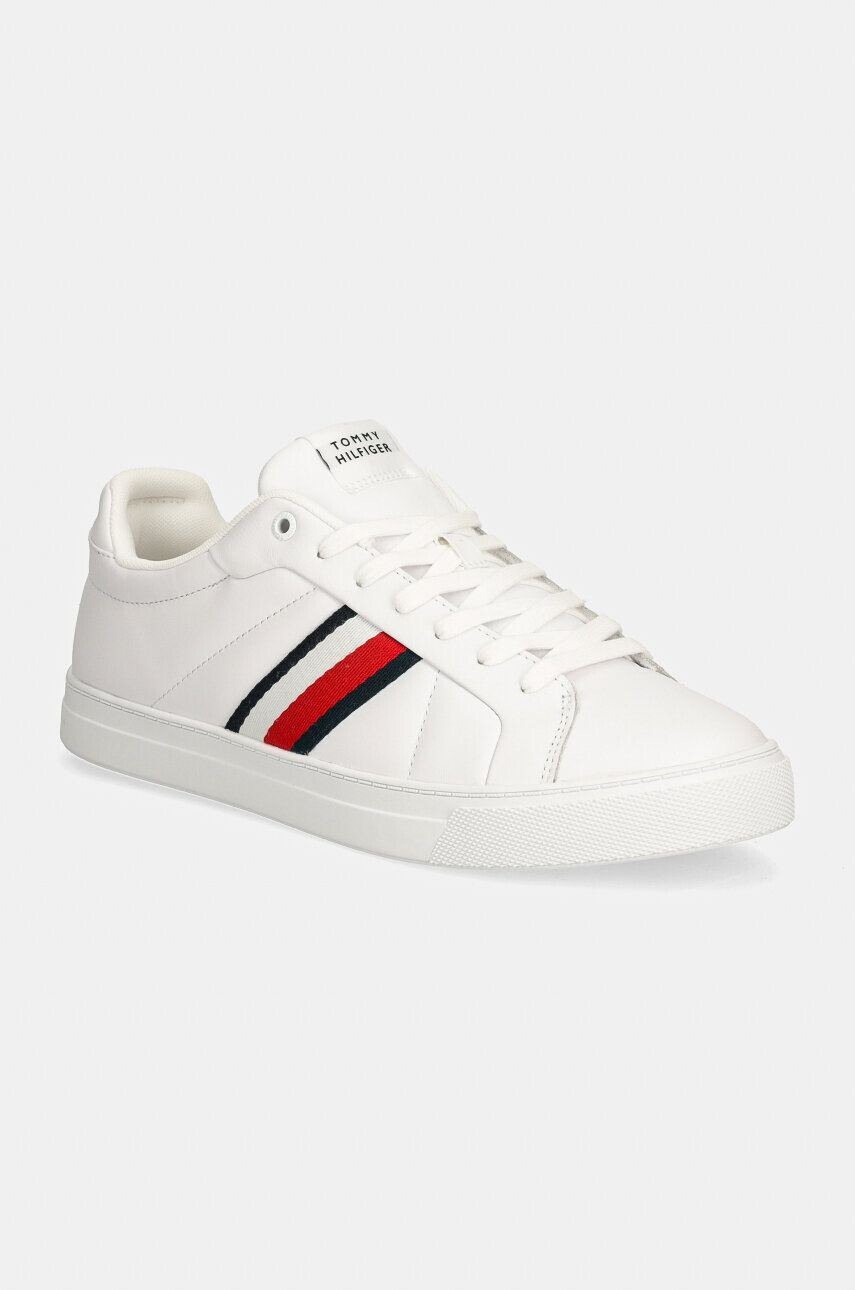 

Кроссовки Tommy Hilfiger ICON COURT LTH STRIPES, белый