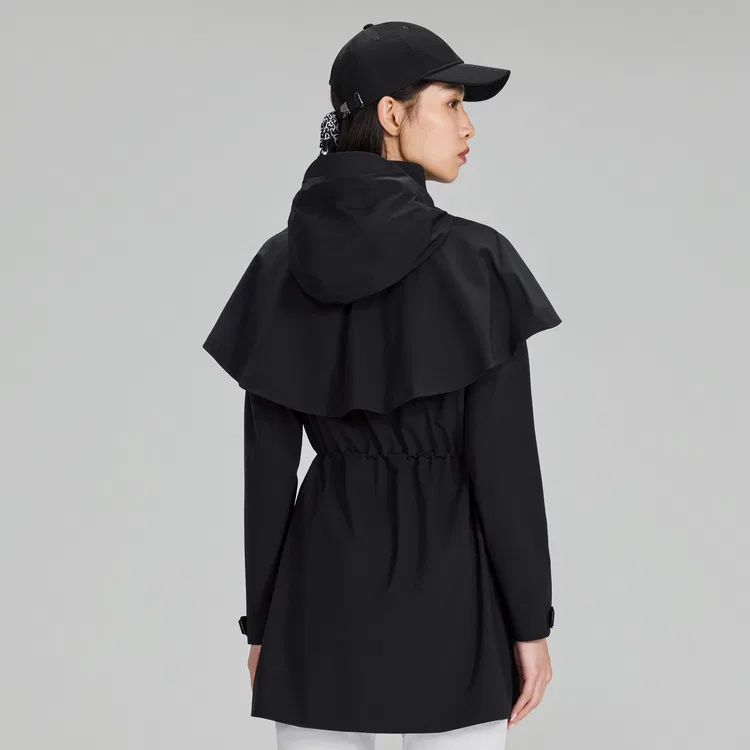 Женская одежда для гольфа Descente черная — фото 4