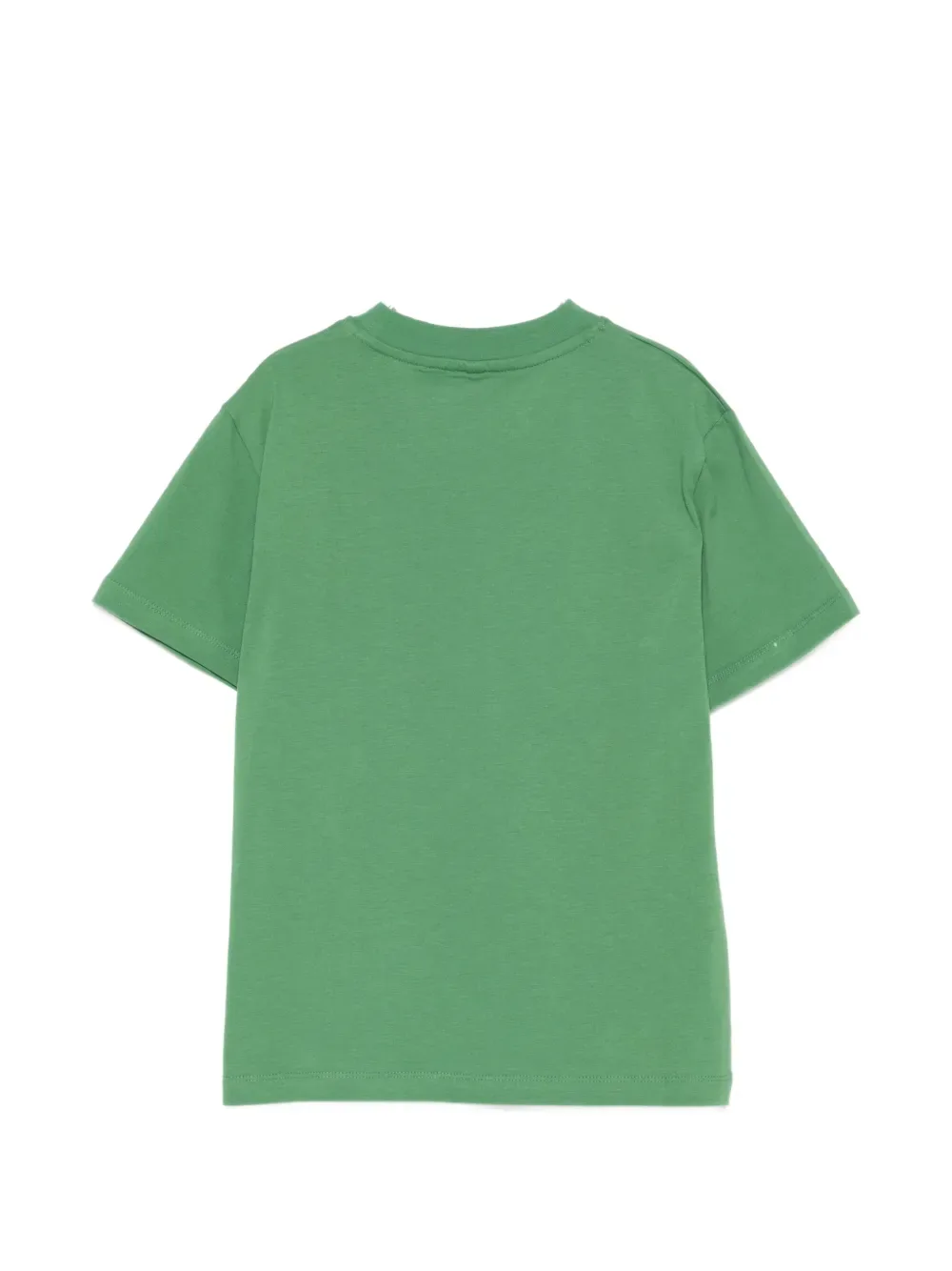 Футболка с тисненым логотипом Stella McCartney Kids, зеленый — фото 2