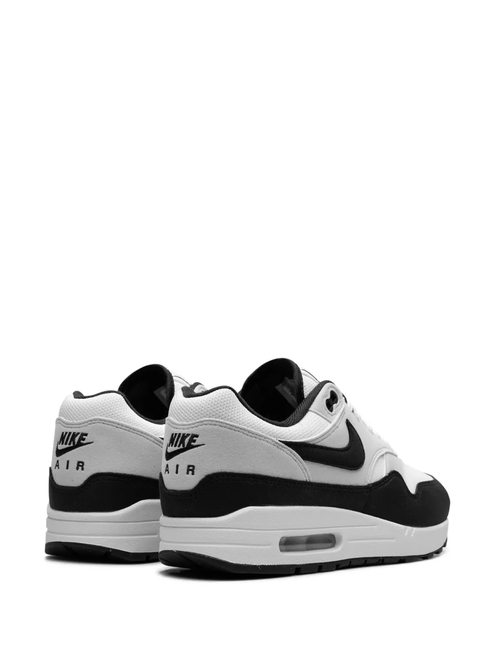 Кроссовки Air Max 1 White Black Nike, белый — фото 3