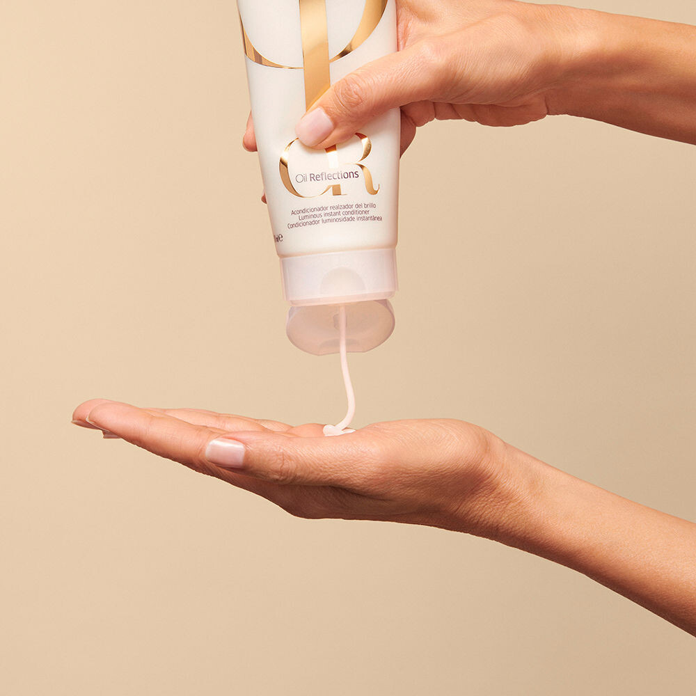 Кондиционер для блеска Oil Reflections Acondicionador Realzador De Brillo Wella Professionals, 200 мл — фото 3