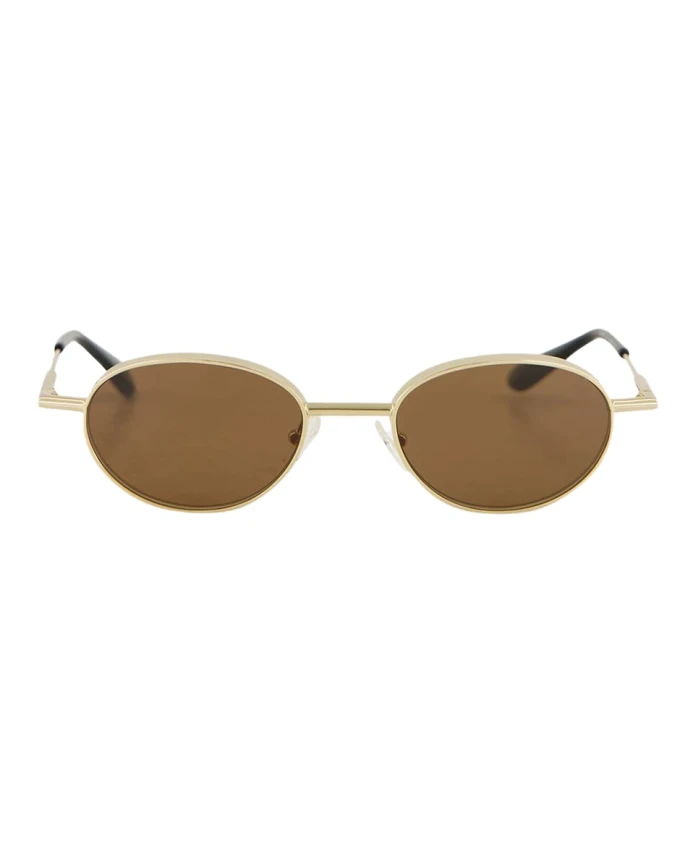 

Солнцезащитные очки Am0523S Alexander Mcqueen, коричневый