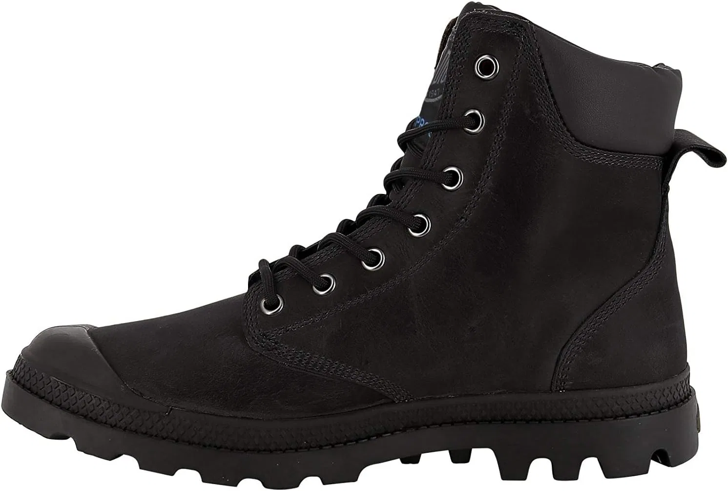 Мужские водонепроницаемые кожаные ботинки Palladium Pampa Sport Cuff, Black