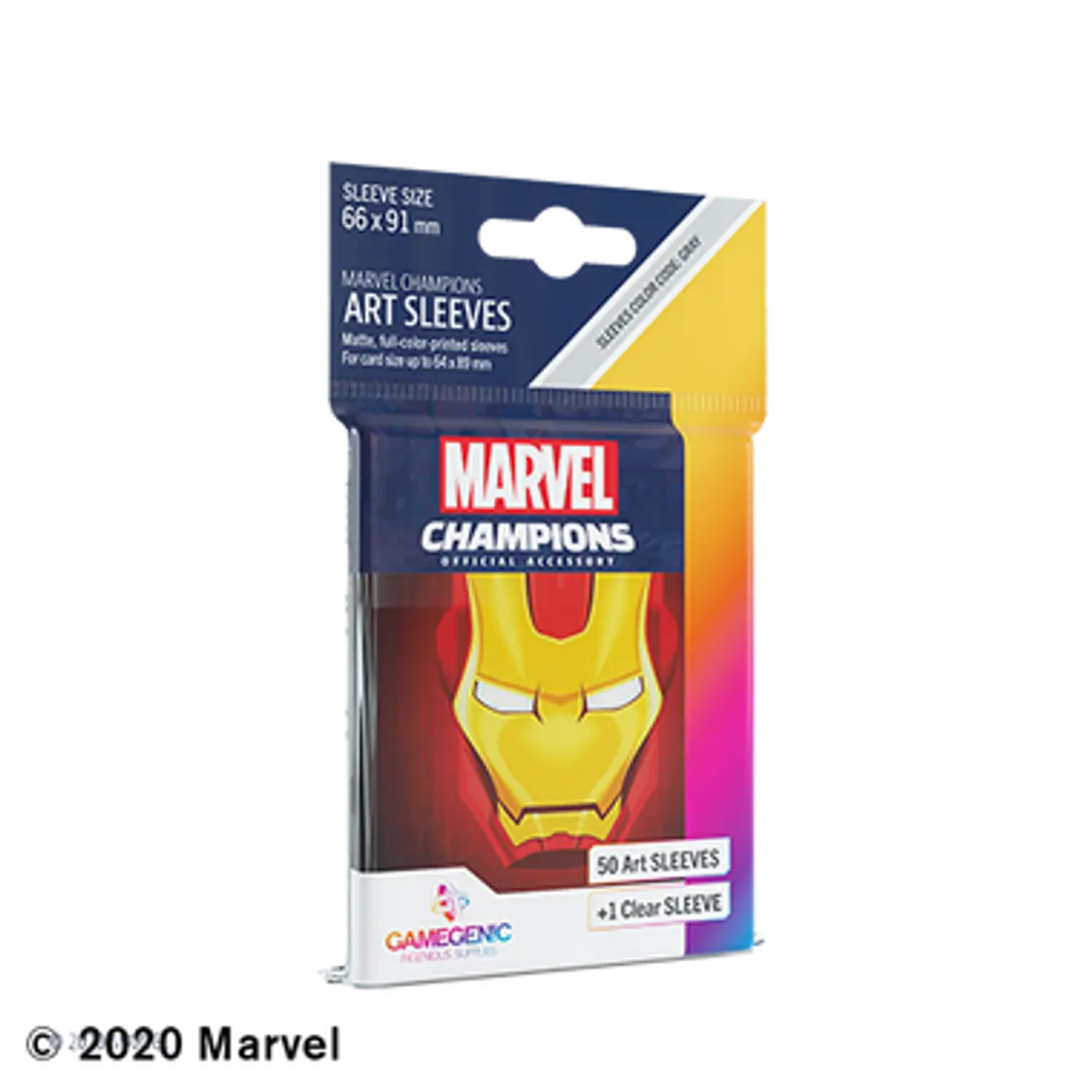 

Карточная игра Game Genic Sleeves: Marvel Champions - Iron Man