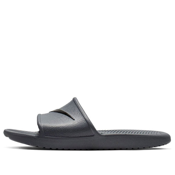 

Тапочки kawa shower 'dark grey black' Nike, серый