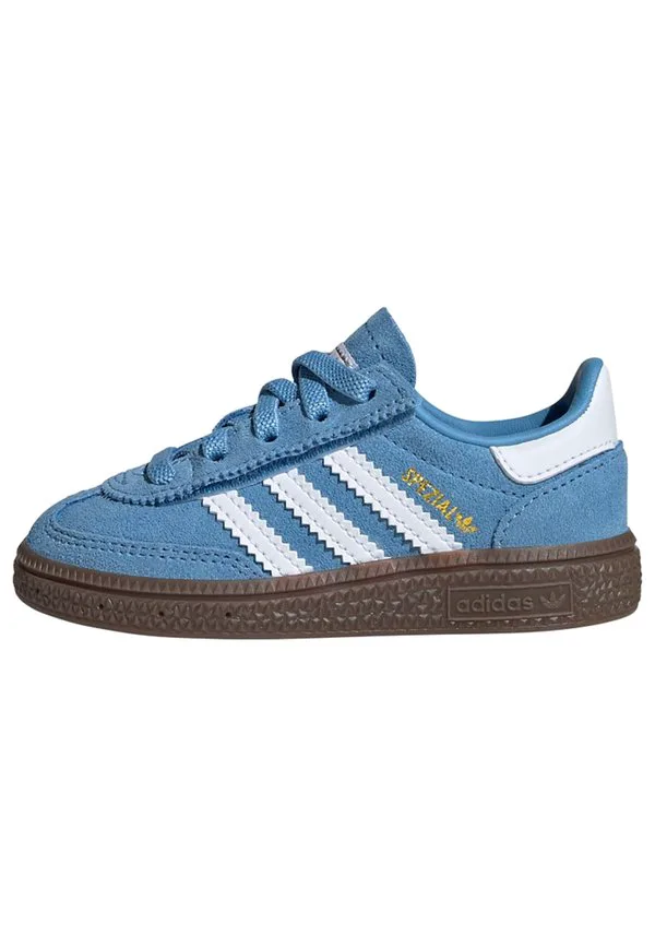 Игровые кроссовки handball spezial cf el i baby shoes Adidas Originals, Light Blue Ftwr White Gum