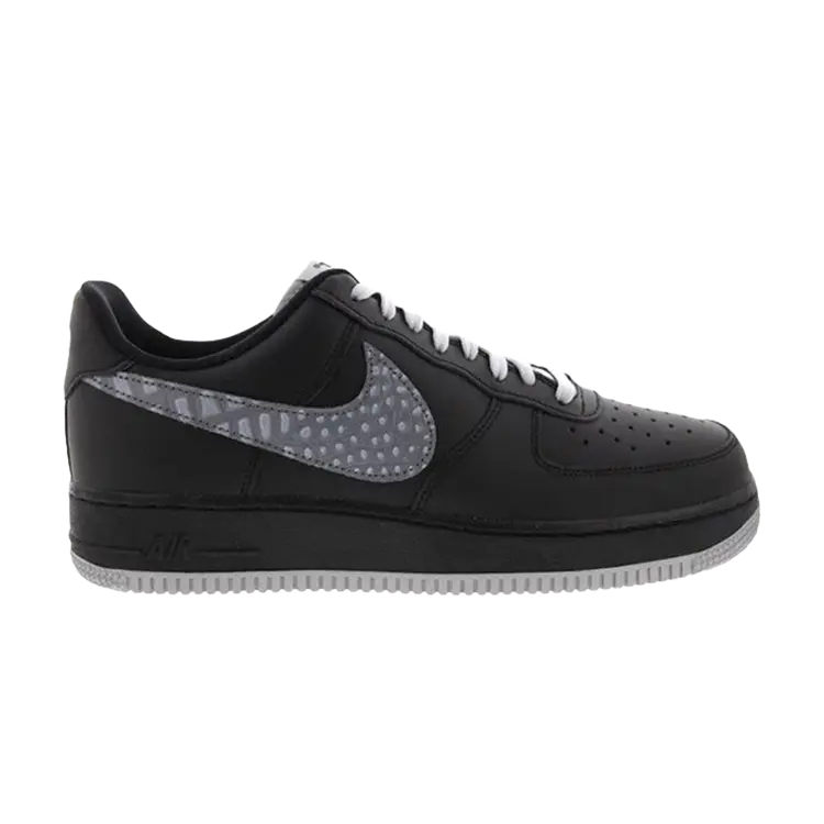 

Кроссовки Nike Air Force 1 Low 'Black Croc Print', черный