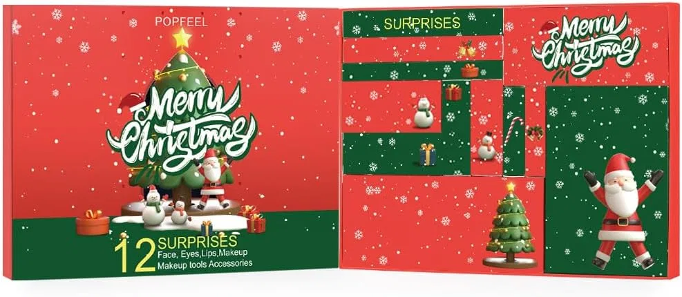 Набор косметики YAYAMIYA Christmas Makeup Set 12 предметов — фото 2