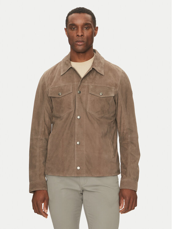 

Кожаная куртка regular fit 15 Georg 80000766 Joop! Jeans, бежевый