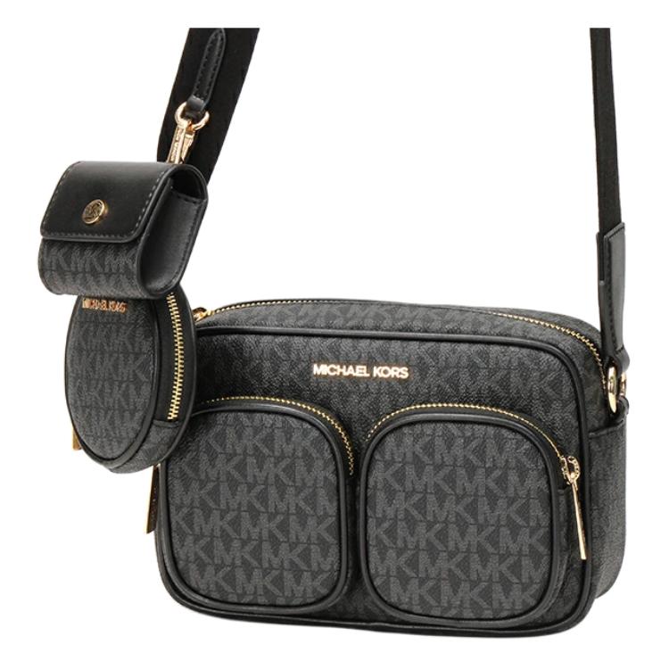 

MICHAEL KORS Сумка через плечо Jet Set Canvas Medium для женщин, черная