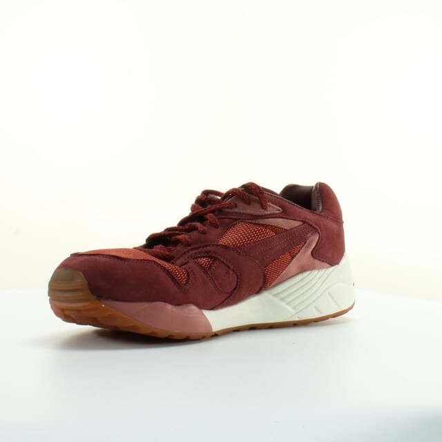 Бордовые мужские синтетические кроссовки Trinomic xs 850 на шнуровке 357032 04 Puma, красный — фото 3