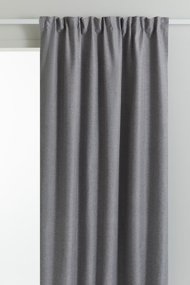 

Комплект из 2 плотных штор H&M, 140x250 см, серый
