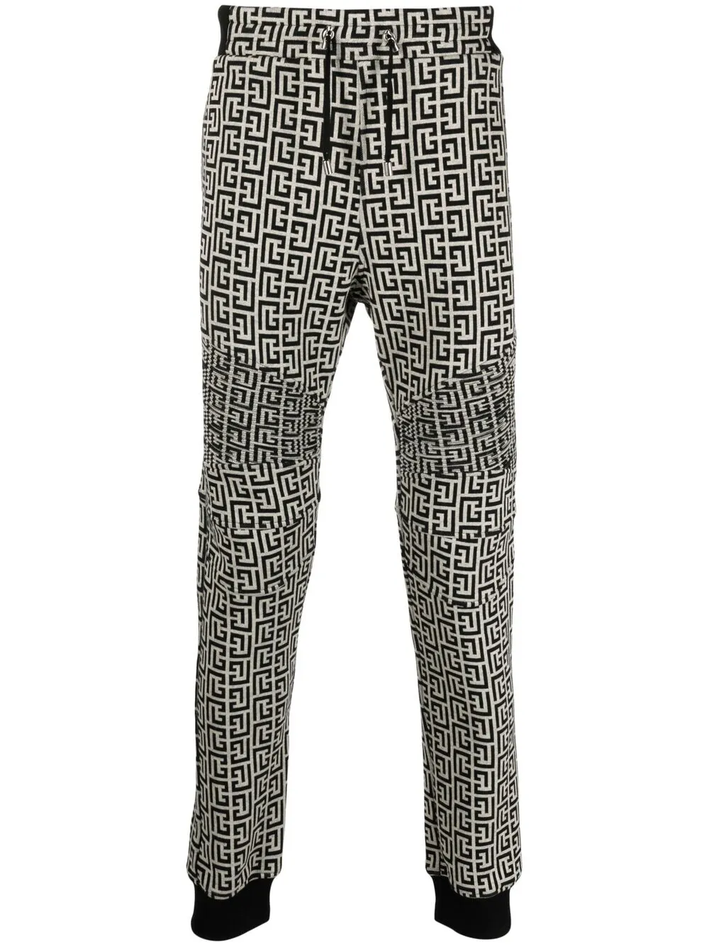 

Спортивные брюки с монограммой BALMAIN, черный